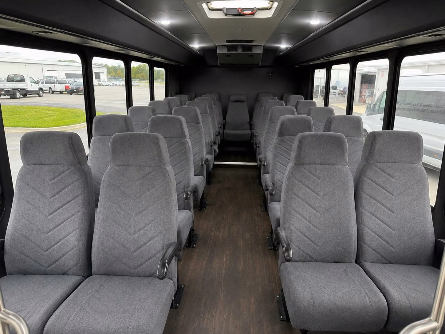 18 passenger minibus inside