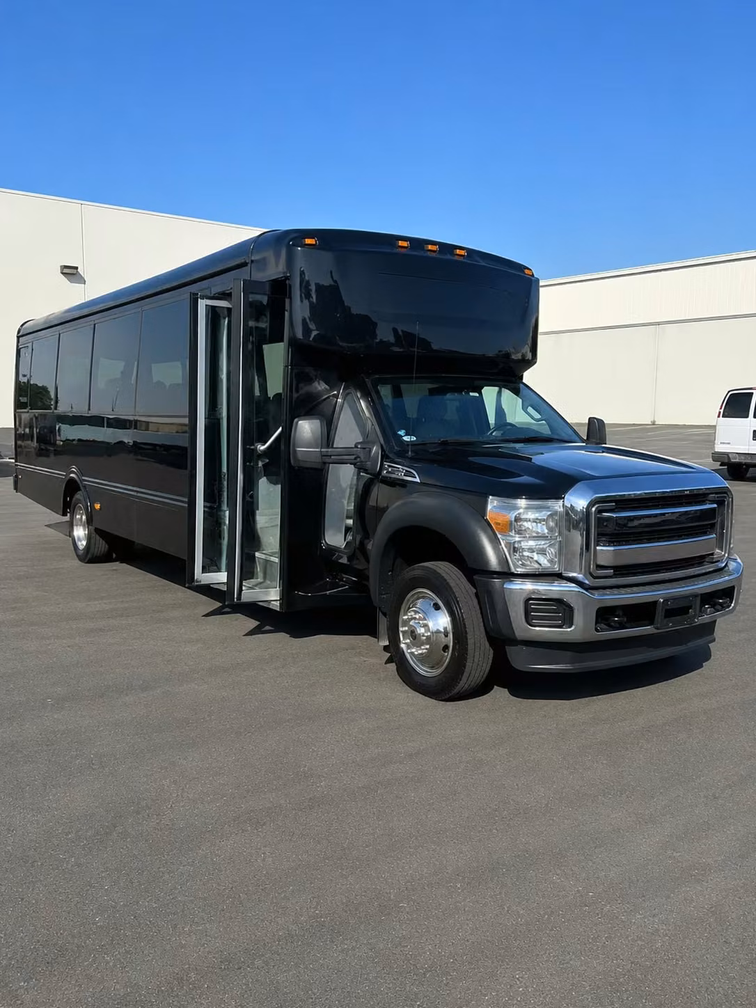 get your bridal party to the venue in style with a henderson party bus