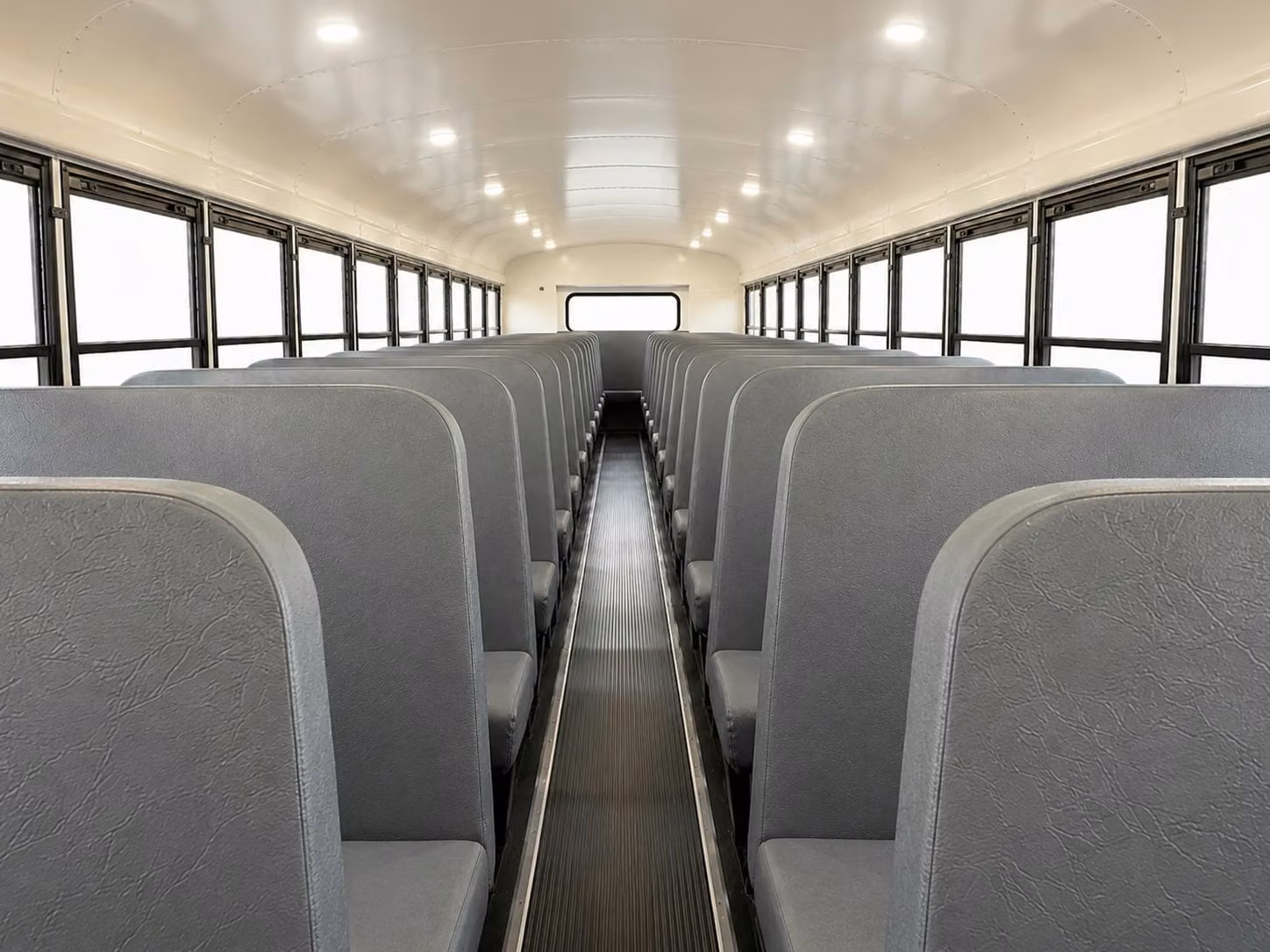 school bus interior