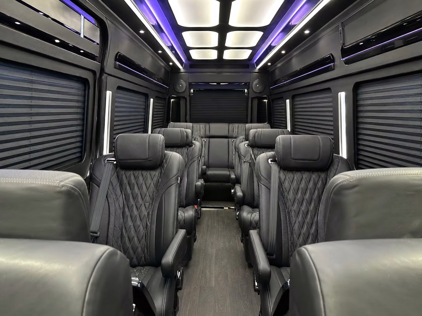sprinter van with driver interior